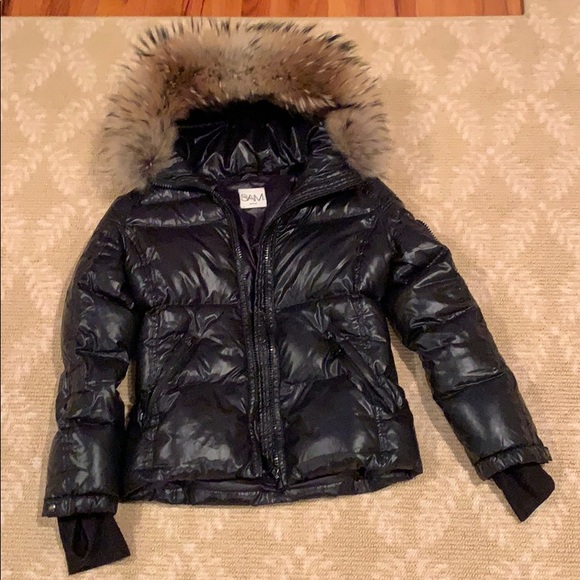 Sam Jacket With Fur Collar 
